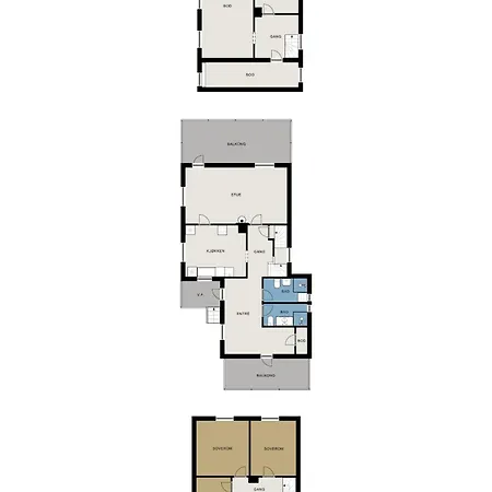 Valen House, Feriehus
